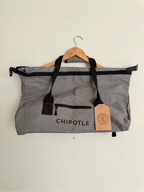 Chipotle’s Gray Travel Duffel Bag - Men's Carryall